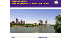 Desktop Screenshot of caddoclerk.com